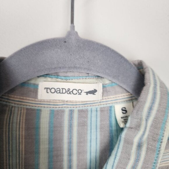 Toad & Co sz S  women Airbrush sleeveless top deco shirt  lightweight - Picture 4 of 11